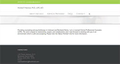 Desktop Screenshot of michelemannion.com